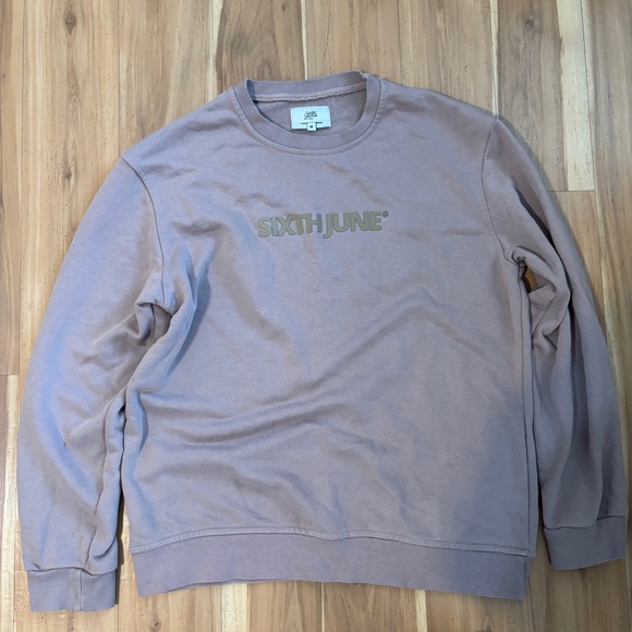 sixth june Sweaters - Women's Taupe Sweatshirt/Pants Set